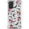 Disney Minnie Mouse Red Color Pop Face Pattern Galaxy A72 5G Clear Case